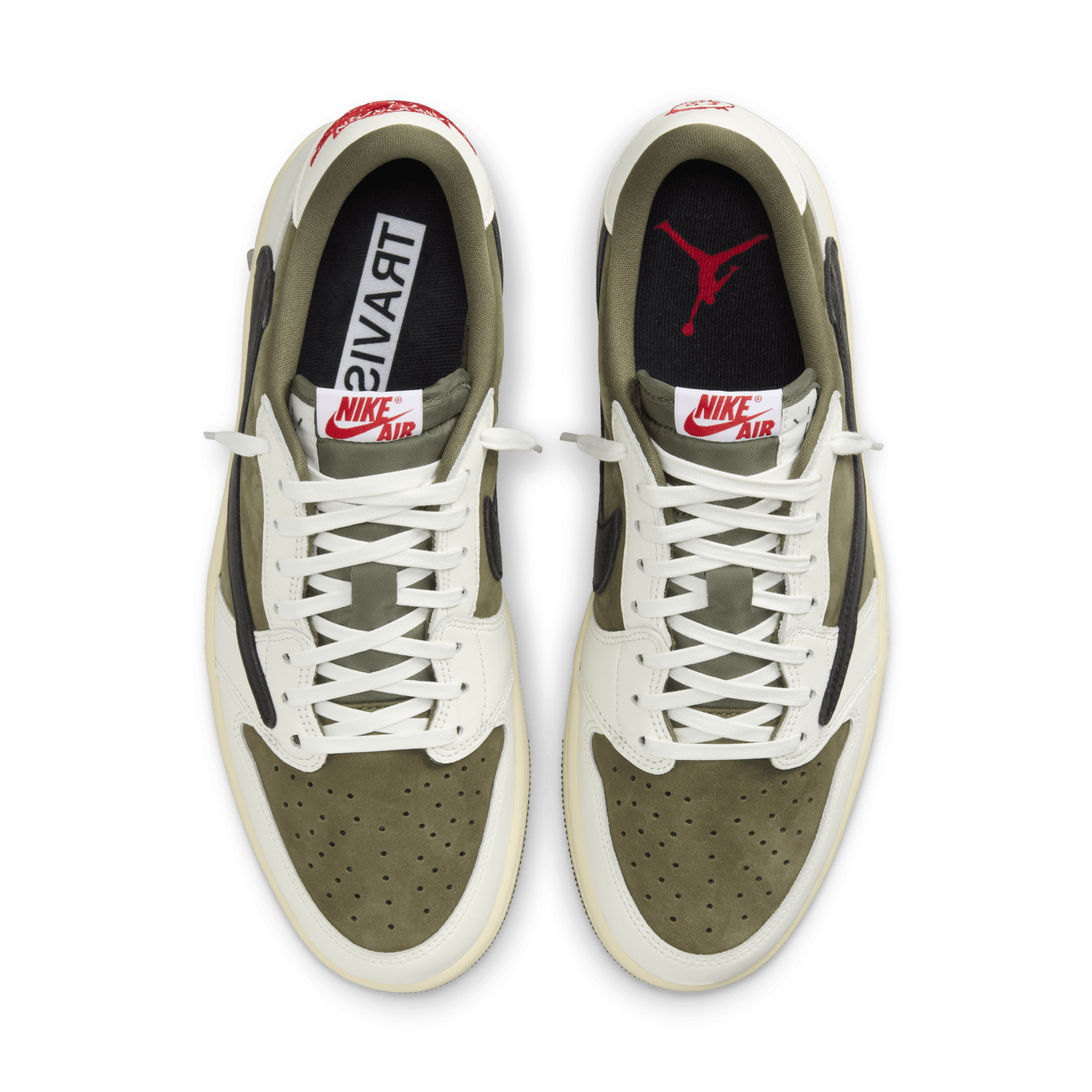 Air Jordan 1 Retro Low OG SP Travis Scott Reverse Olive
