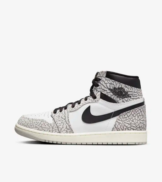 Air Jordan 1 High White Cement