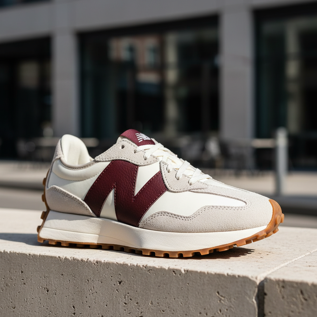New Balance 327 Moonbeam Classic Burgundy