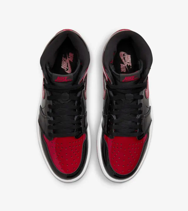 Air Jordan 1 High Patent Bred