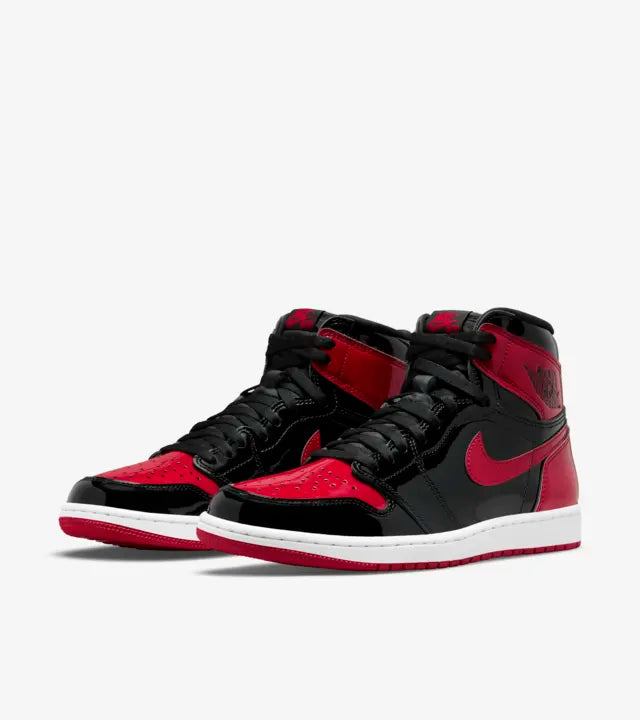 Air Jordan 1 High Patent Bred