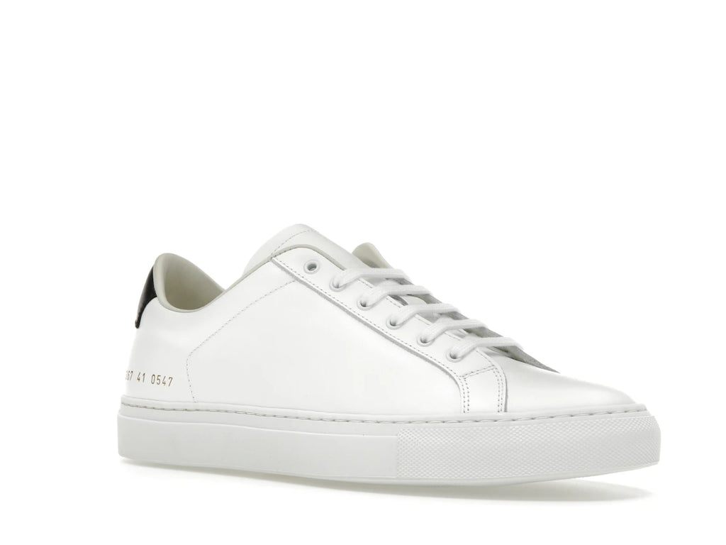 Common Projects Retro Low White Black