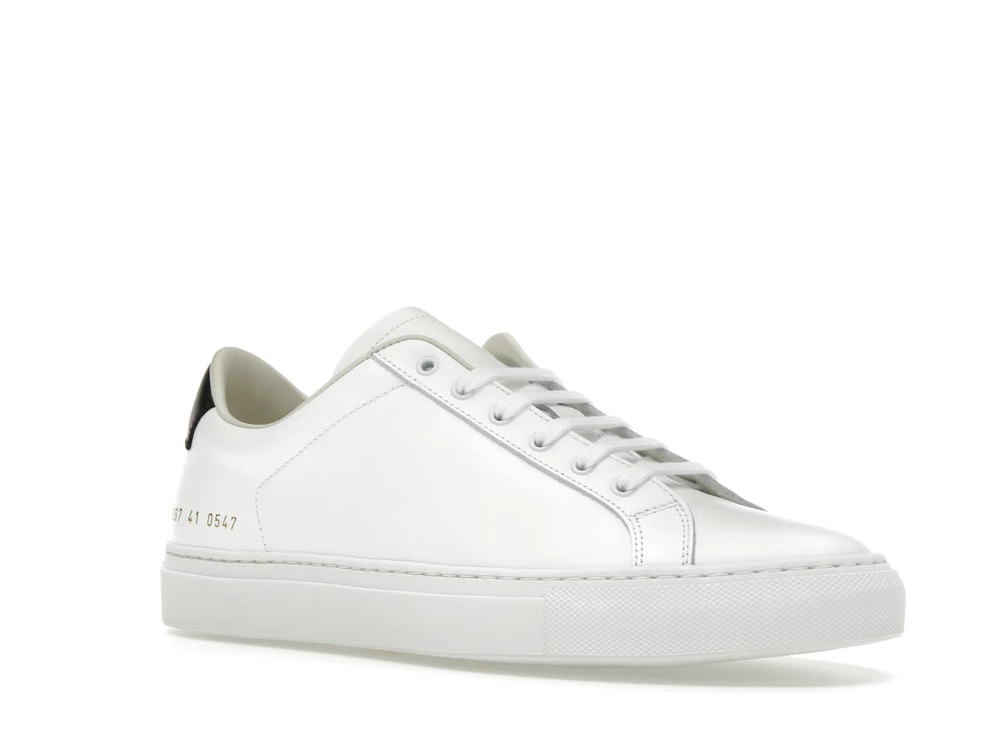 Common Projects Retro Low White Black