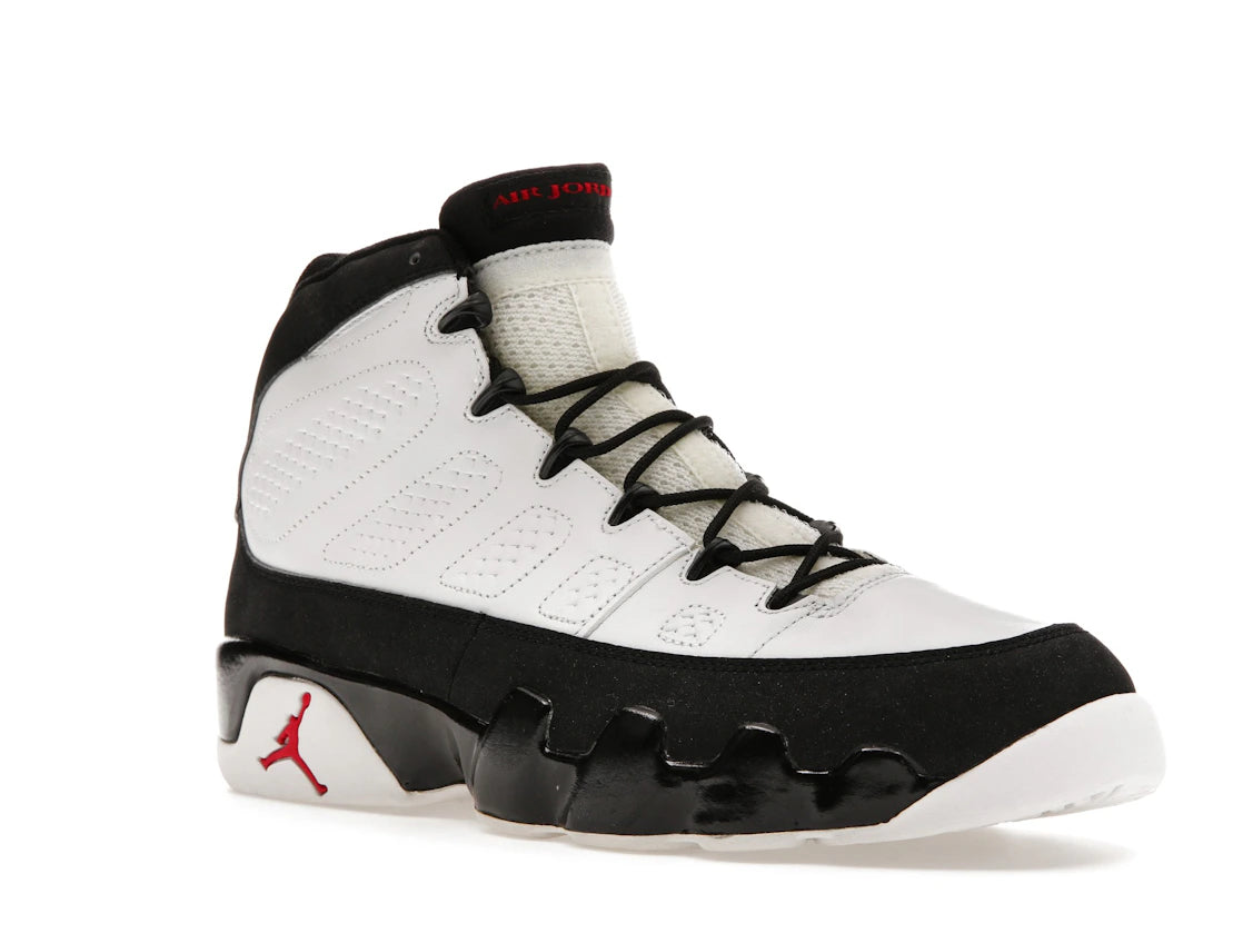 Jordan 9 Retro White Black Red