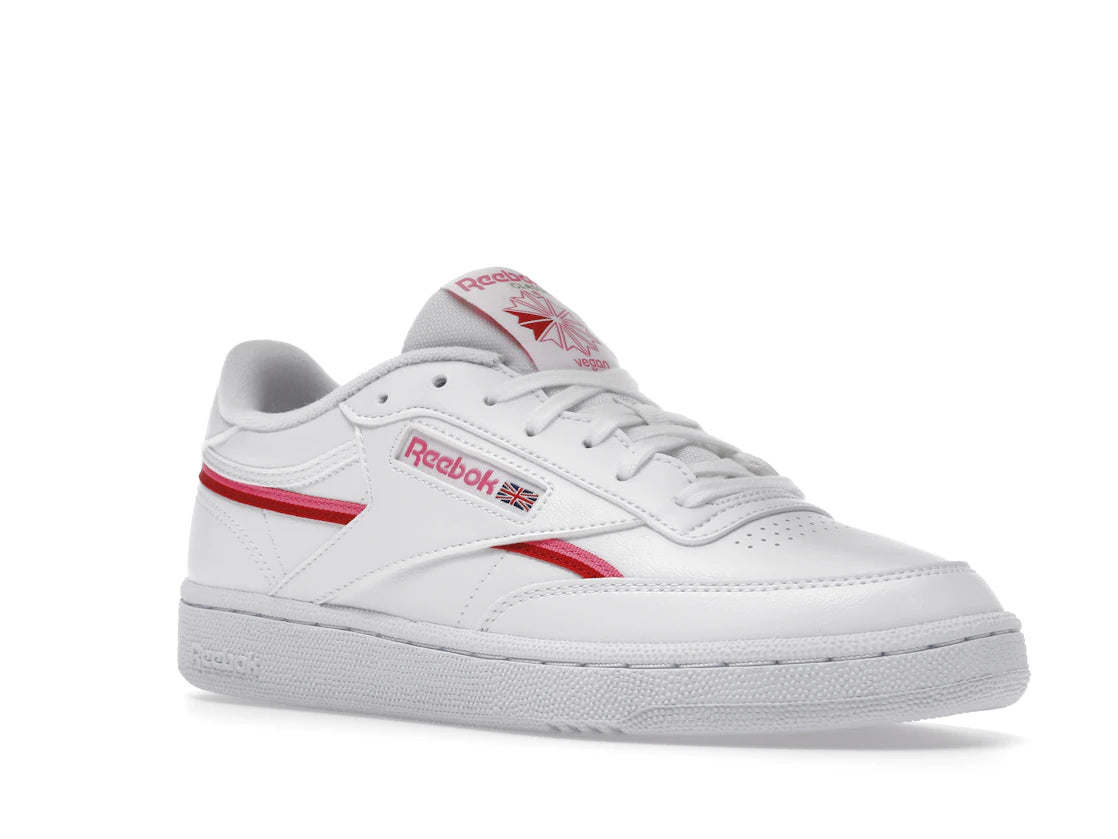 Reebok Club C 85 Vegan Weiß Atomic Pink