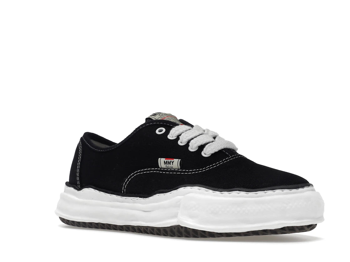 Maison Mihara Yasuhiro Baker OG Sole Canvas Low Black