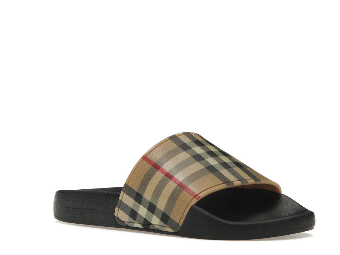 Burberry Slides Archiv Beige