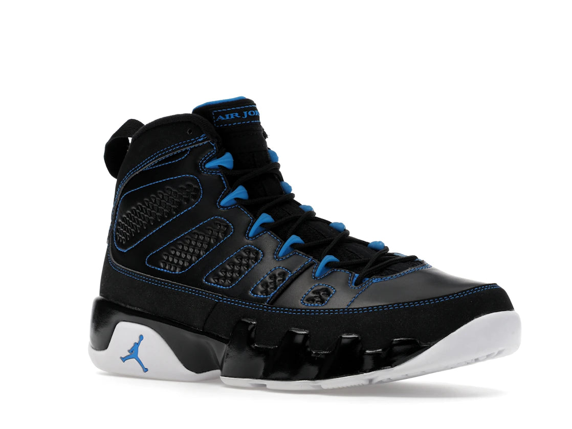Jordan 9 Retro Foto Blau Schwarze Sohle