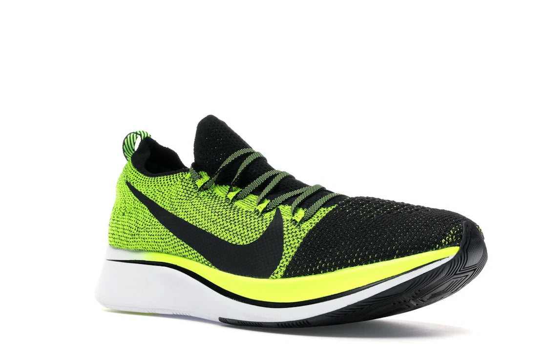Nike Zoom Fly Flyknit Schwarz Volt