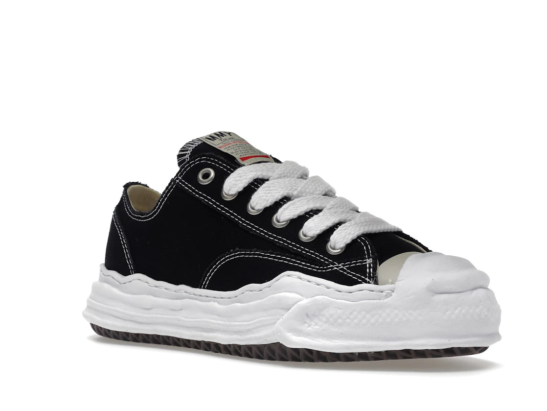 Maison Mihara Yasuhiro Hank OG Sole Canvas Low Schwarz