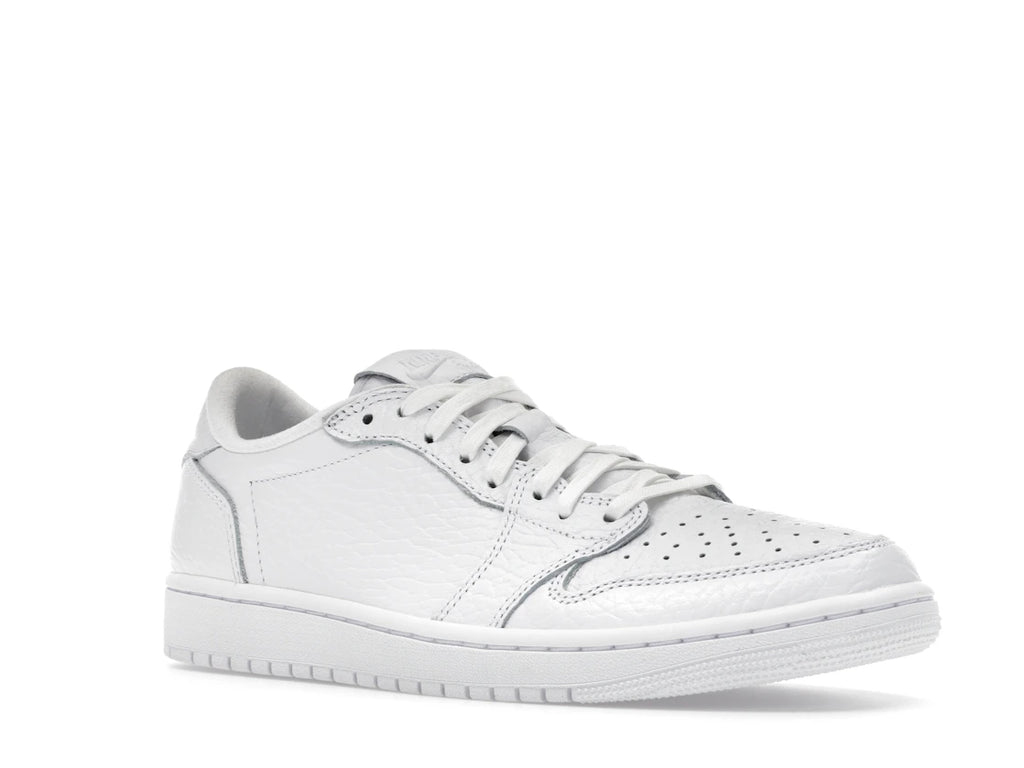 Jordan 1 Retro Low Swooshless Triple White
