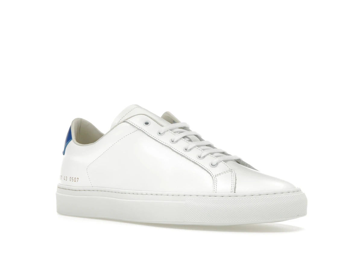 Common Projects Retro Low White Blue