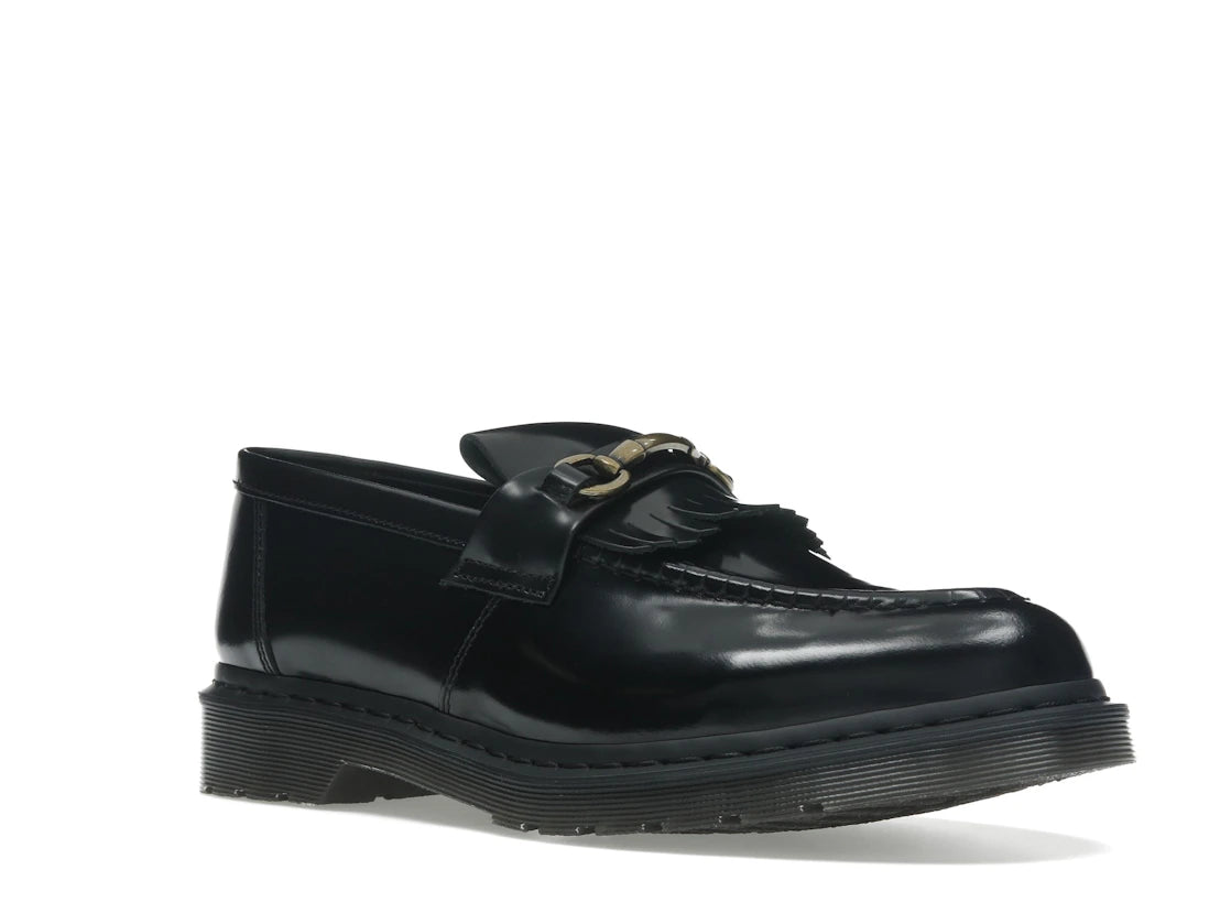 Dr. Martens Adrian Snaffle Smooth Leather Tassel Loafer Black