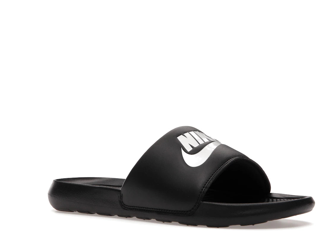 Nike Victori One Slide Schwarz Weiß