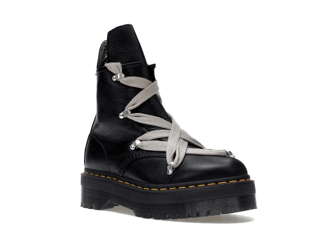 Dr. Martens 1460 Quad Ledersohle Pentagramm Jumbo Schnürstiefel Rick Owens Schwarz
