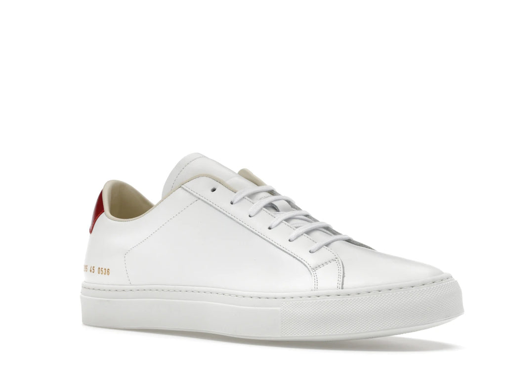 Common Projects Achilles Retro Weiß Rot