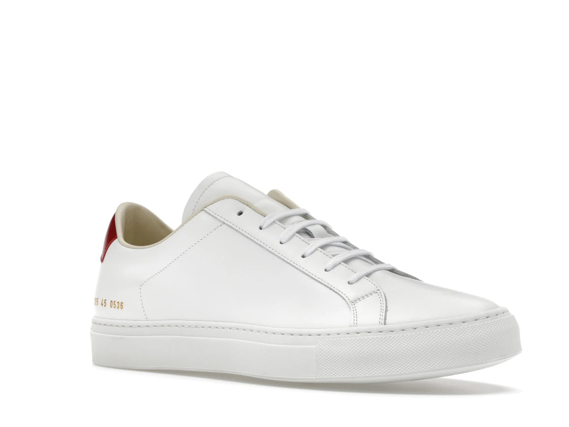 Common Projects Achilles Retro Weiß Rot