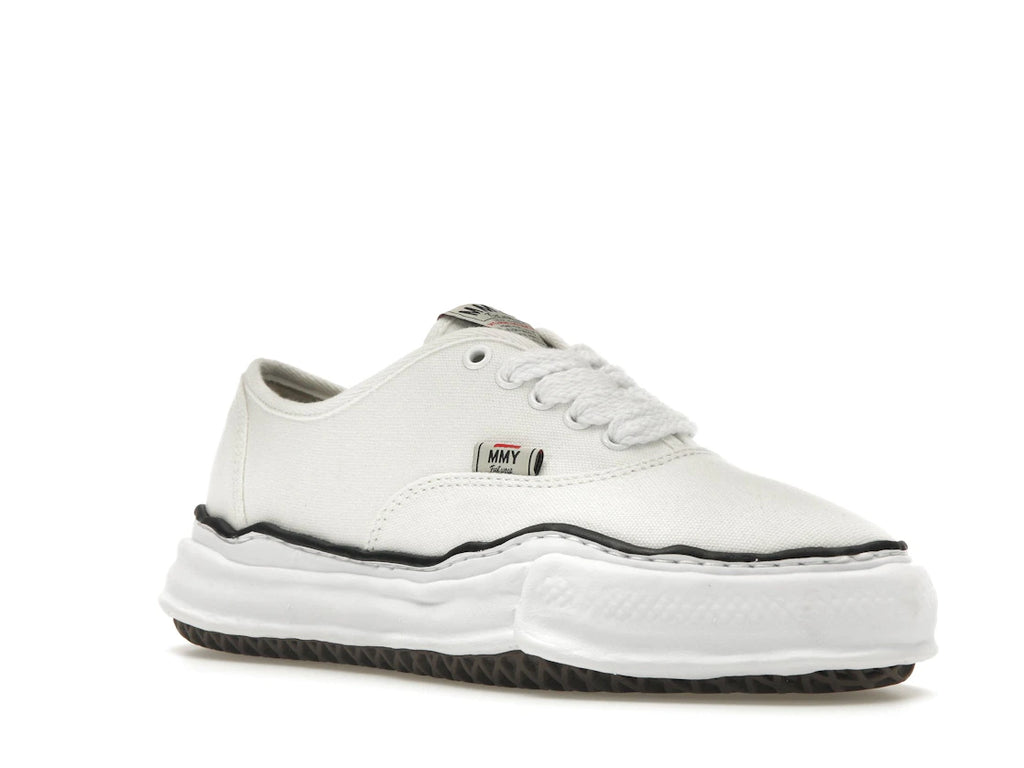 Maison Mihara Yasuhiro Baker OG Sole Canvas Low Weiß