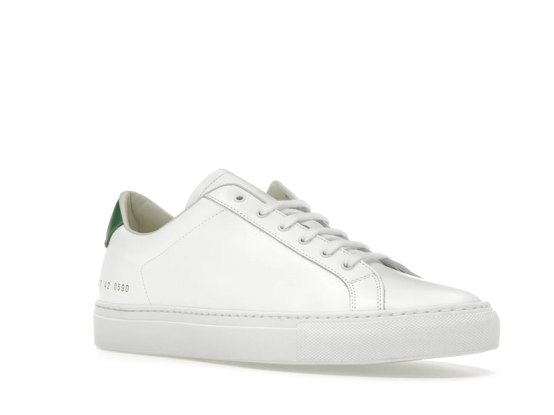 Common Projects Retro Low White Green