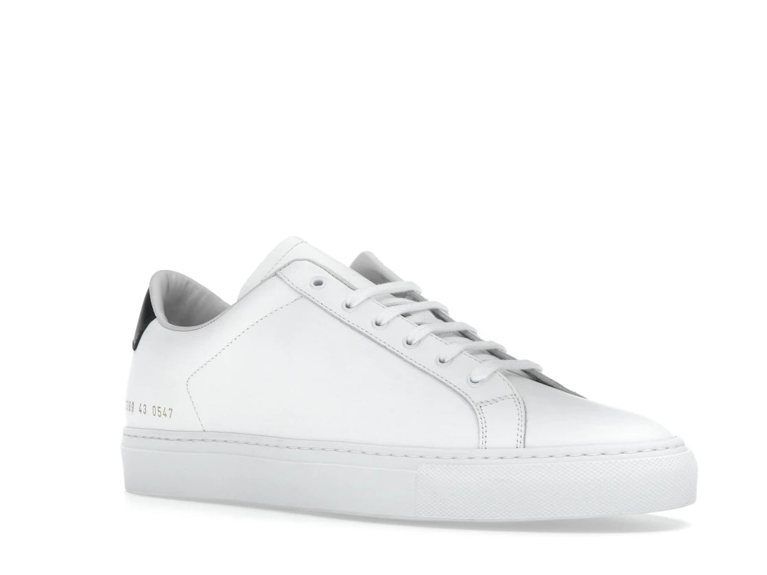 Common Projects Retro Classic Low White Black