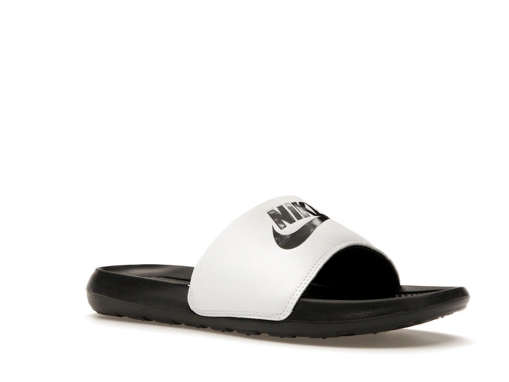 Nike Victori One Slide Weiß Schwarz