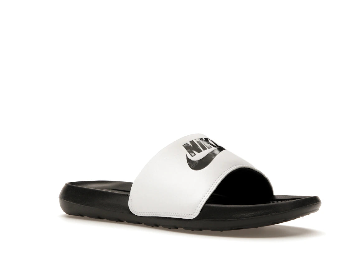 Nike Victori One Slide Weiß Schwarz