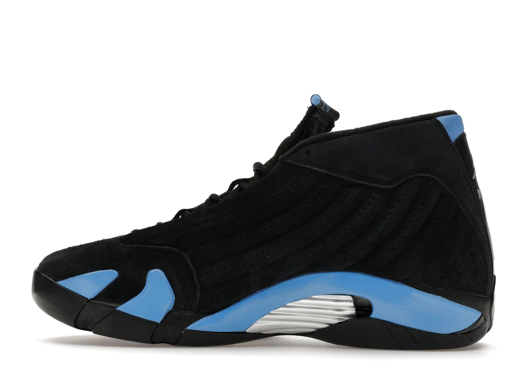 Jordan 14 Retro Schwarz Universitätsblau