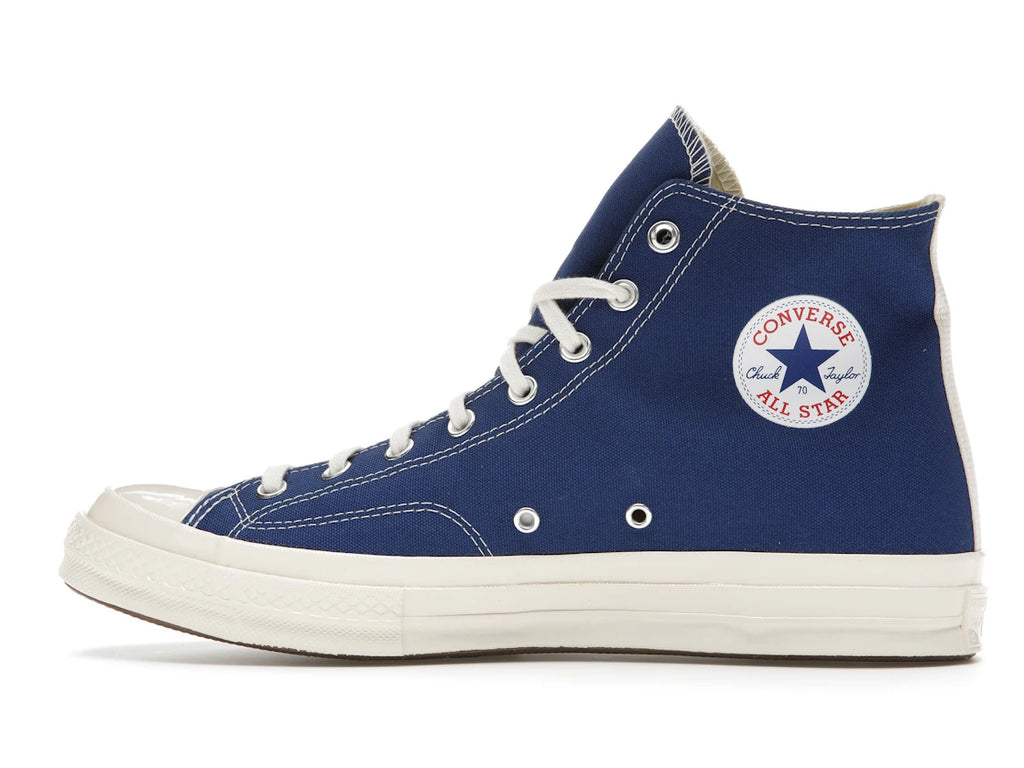 Converse Chuck Taylor All Star 70 Hi Comme des Garcons PLAY Bleu Quartz