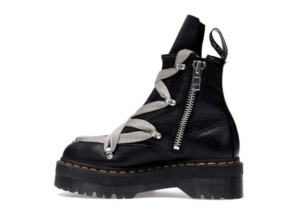 Dr. Martens 1460 Quad Ledersohle Pentagramm Jumbo Schnürstiefel Rick Owens Schwarz