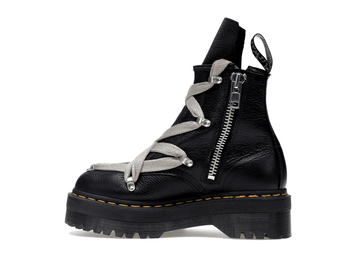 Dr. Martens 1460 Quad Ledersohle Pentagramm Jumbo Schnürstiefel Rick Owens Schwarz