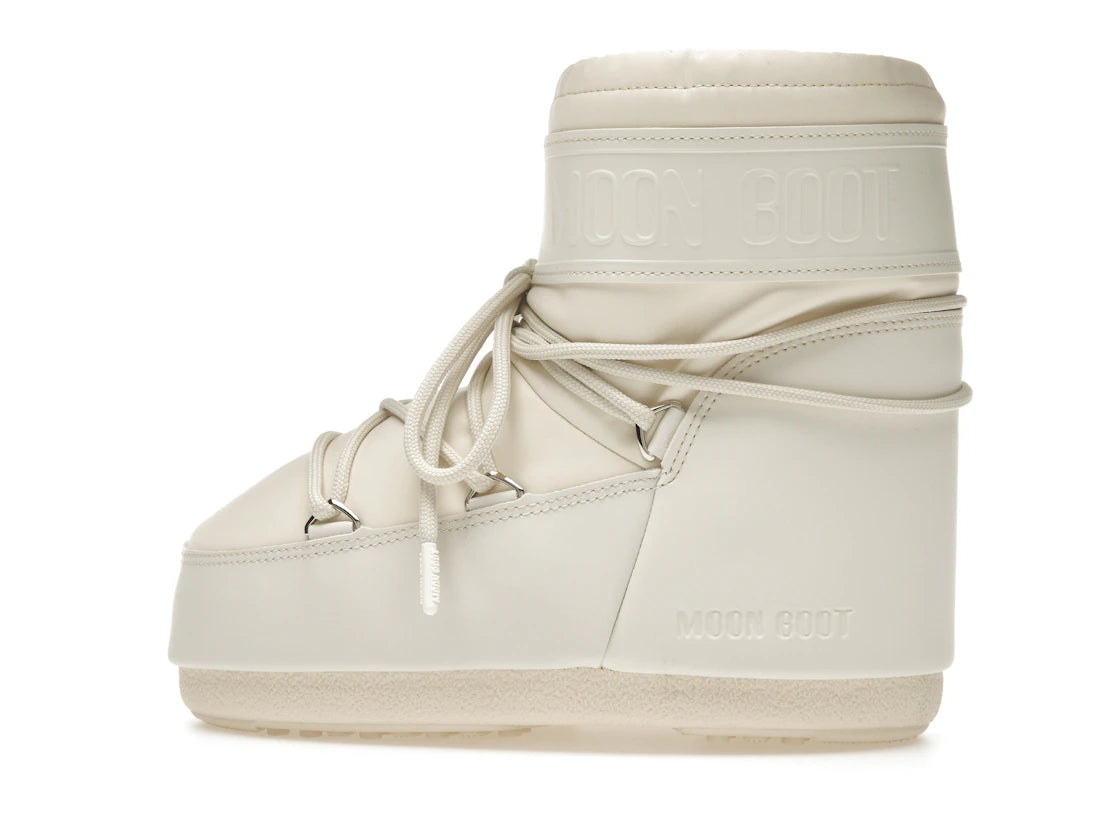 Moon Boot Icon Gummistiefel, niedrig, Creme