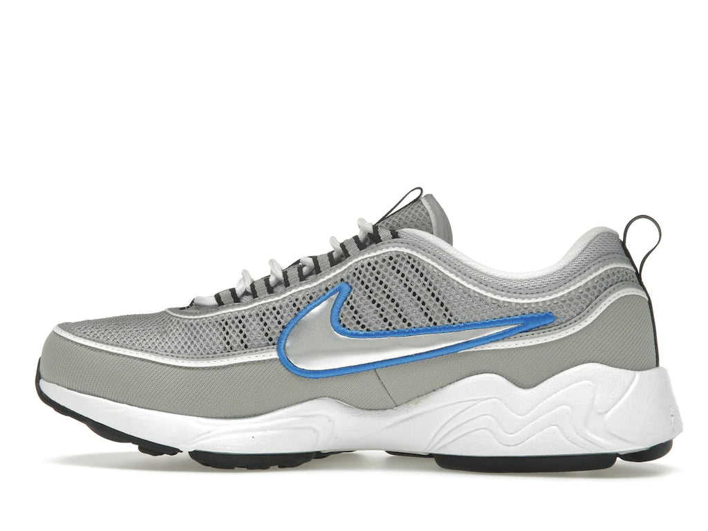 Nike Air Zoom Spiridon SP Metallic Silber Blau