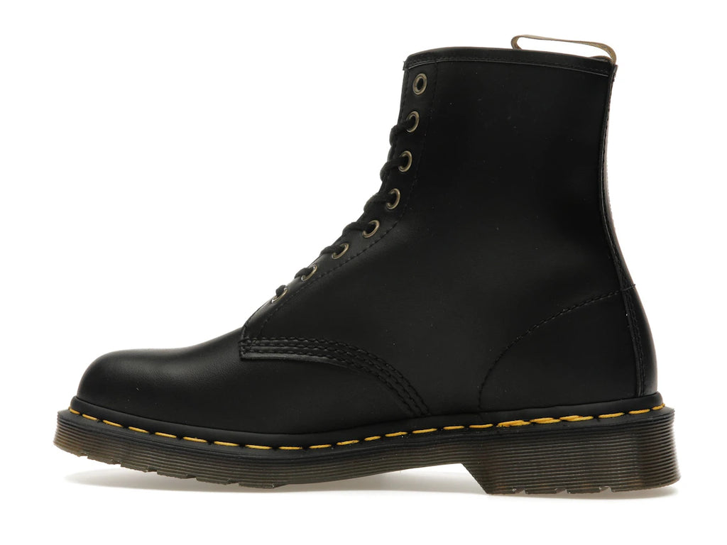 Bottes à lacets en cuir végétalien Dr. Martens 1460 Felix noires