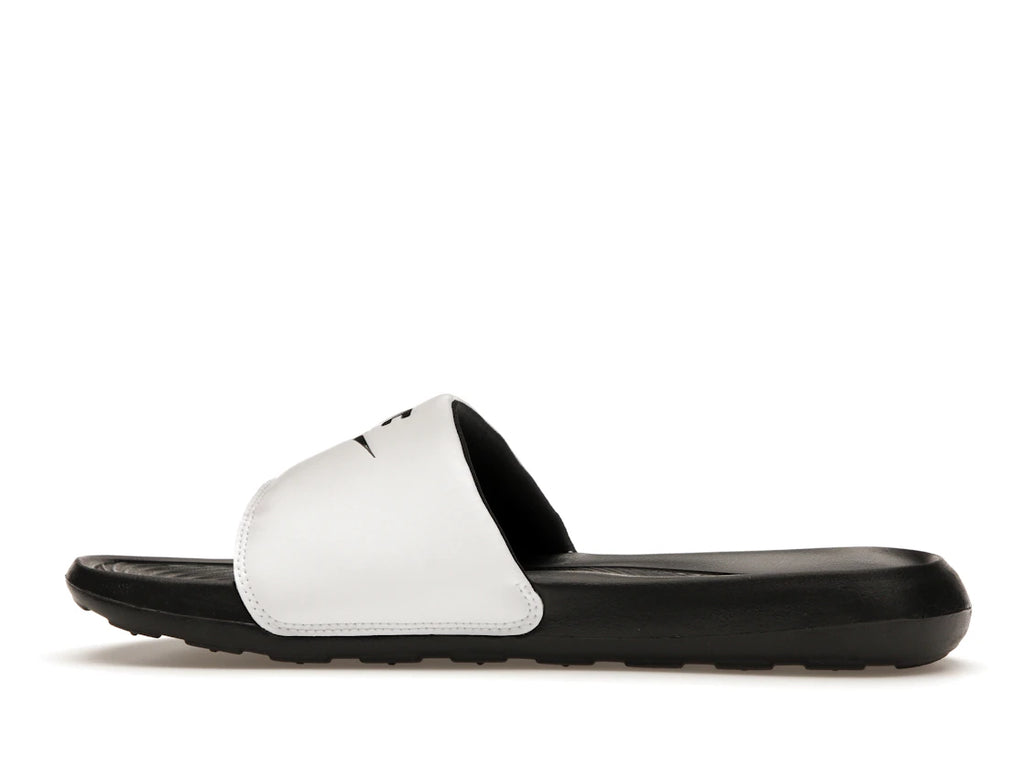 Nike Victori One Slide Weiß Schwarz