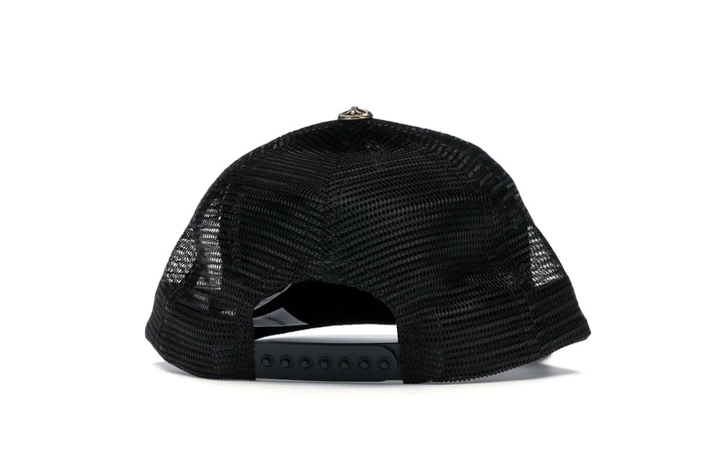 Chrome Hearts CH Las Vegas Trucker-Cap Schwarz/Schwarz