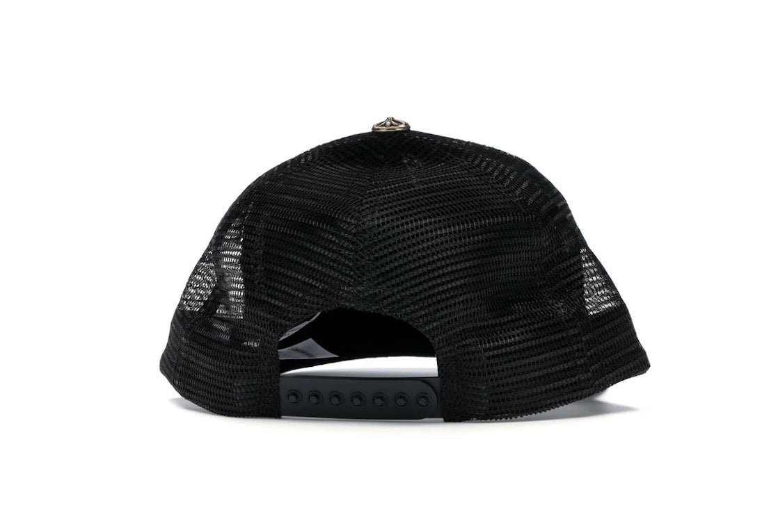 Chrome Hearts CH Las Vegas Trucker-Cap Schwarz/Schwarz