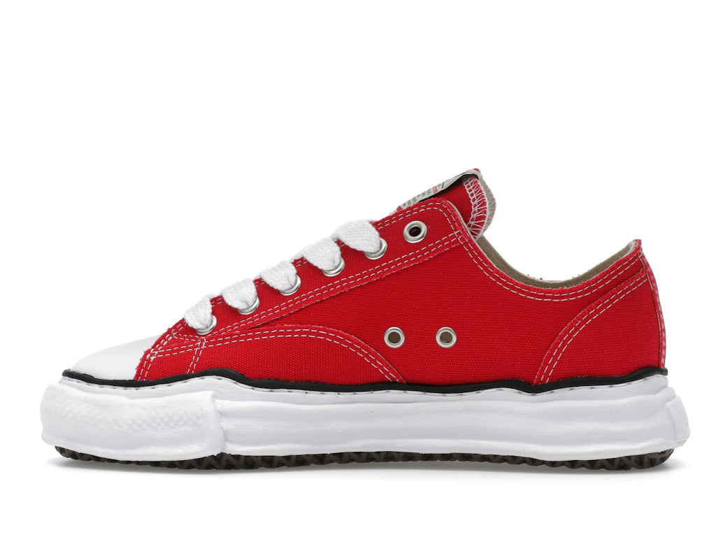 Maison Mihara Yasuhiro Peterson OG Sole Canvas Low Red