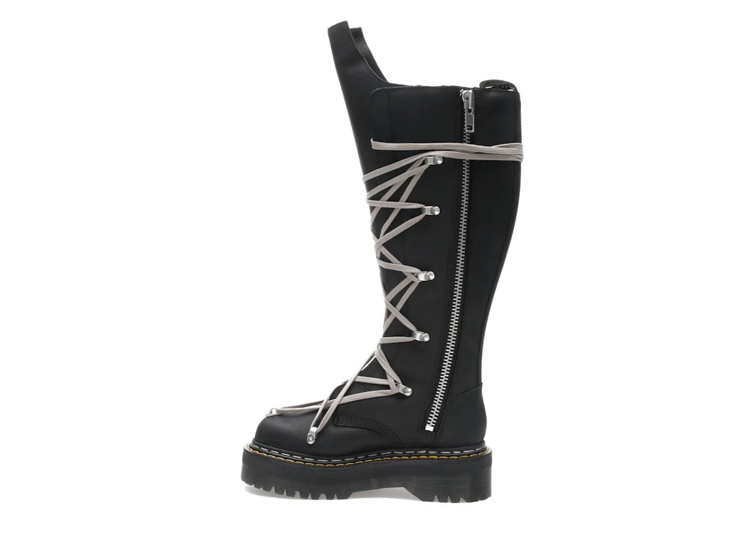 Dr. Martens 1460 DRKSHDW Quad Sole Pentalace Boot Rick Owens Black