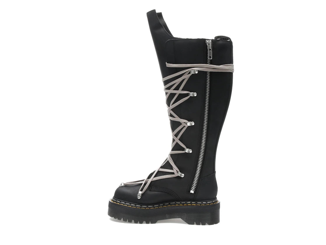 Dr. Martens 1460 DRKSHDW Quad Sole Pentalace Boot Rick Owens Black