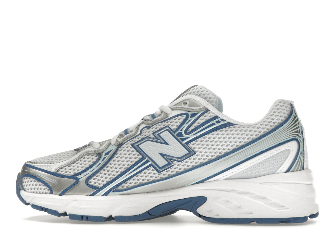 New Balance 740v2 Blanc Bleu Glace Citron Vert Marine