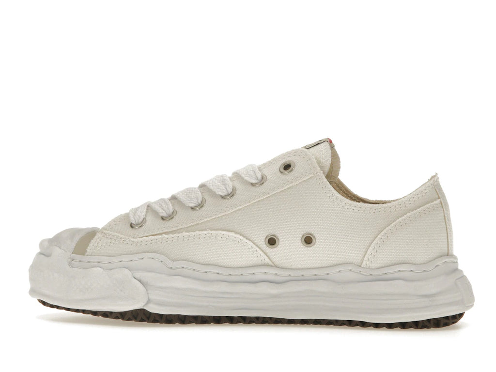 Maison Mihara Yasuhiro Hank OG Sole Canvas Low Weiß