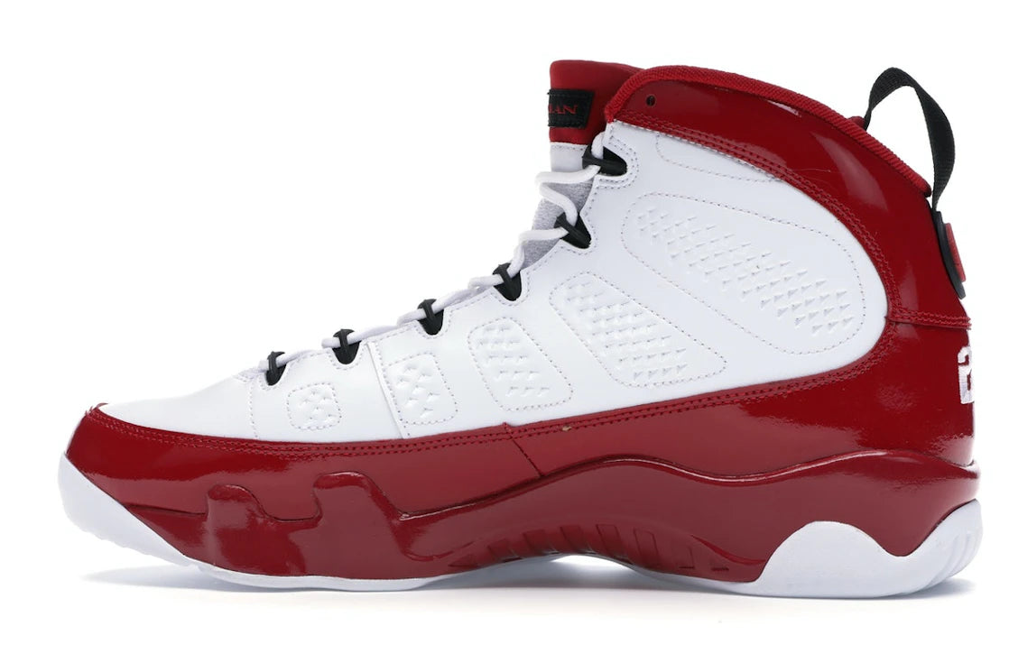 Jordan 9 Retro Weiß Gym Red