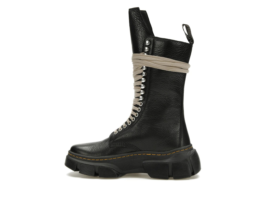 Dr. Martens 1918 DMXL Wadenhoher Reißverschlussstiefel Rick Owens Schwarz
