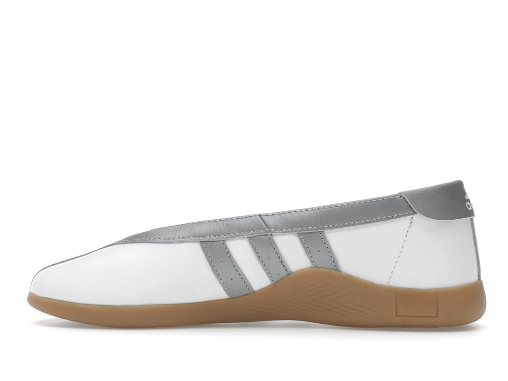 adidas Taekwondo Mei Ballett Weiß Silber Metallic