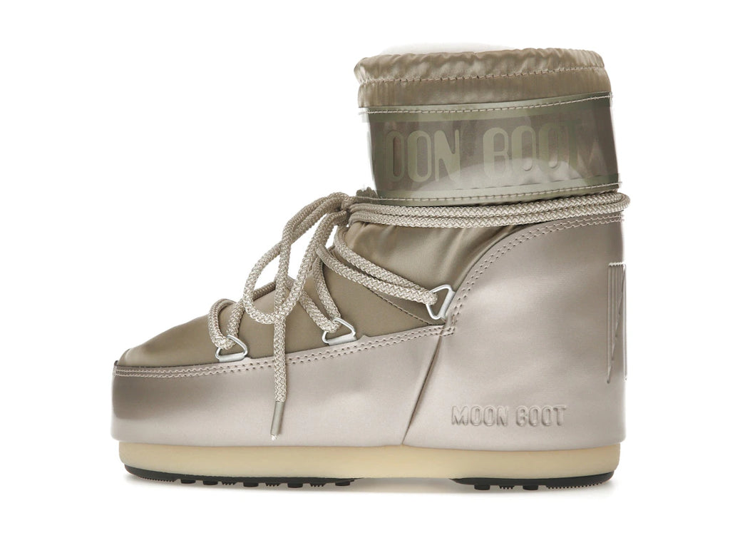 Moon Boot Icon Low Boot Glance Platin