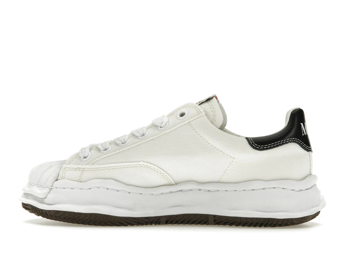 Maison Mihara Yasuhiro Blakey OG Sole Canvas Low Blanc Noir