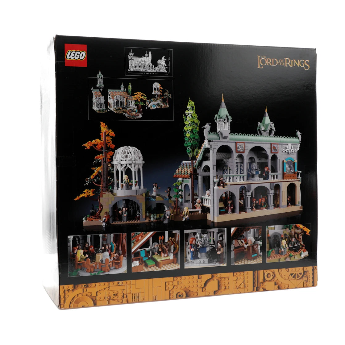 LEGO Icons Le Seigneur des Anneaux Le set Fondcombe 10316