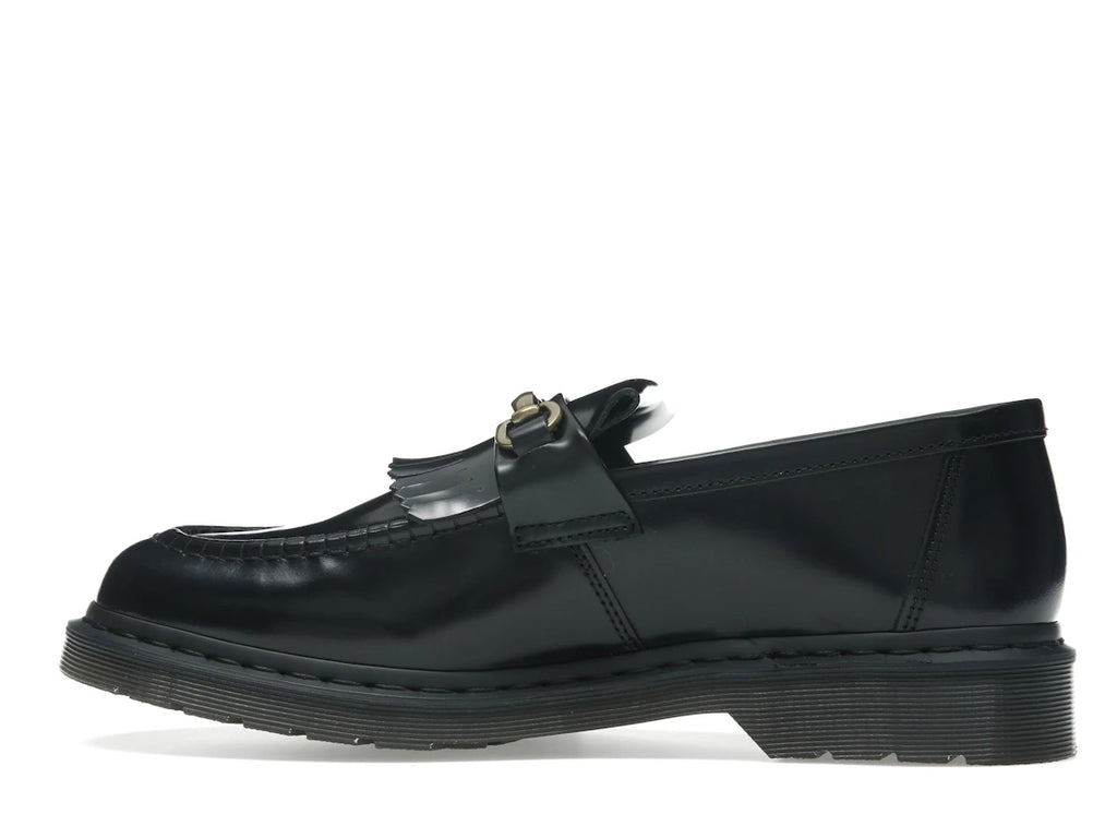 Dr. Martens Adrian Snaffle Smooth Leather Tassel Loafer Black
