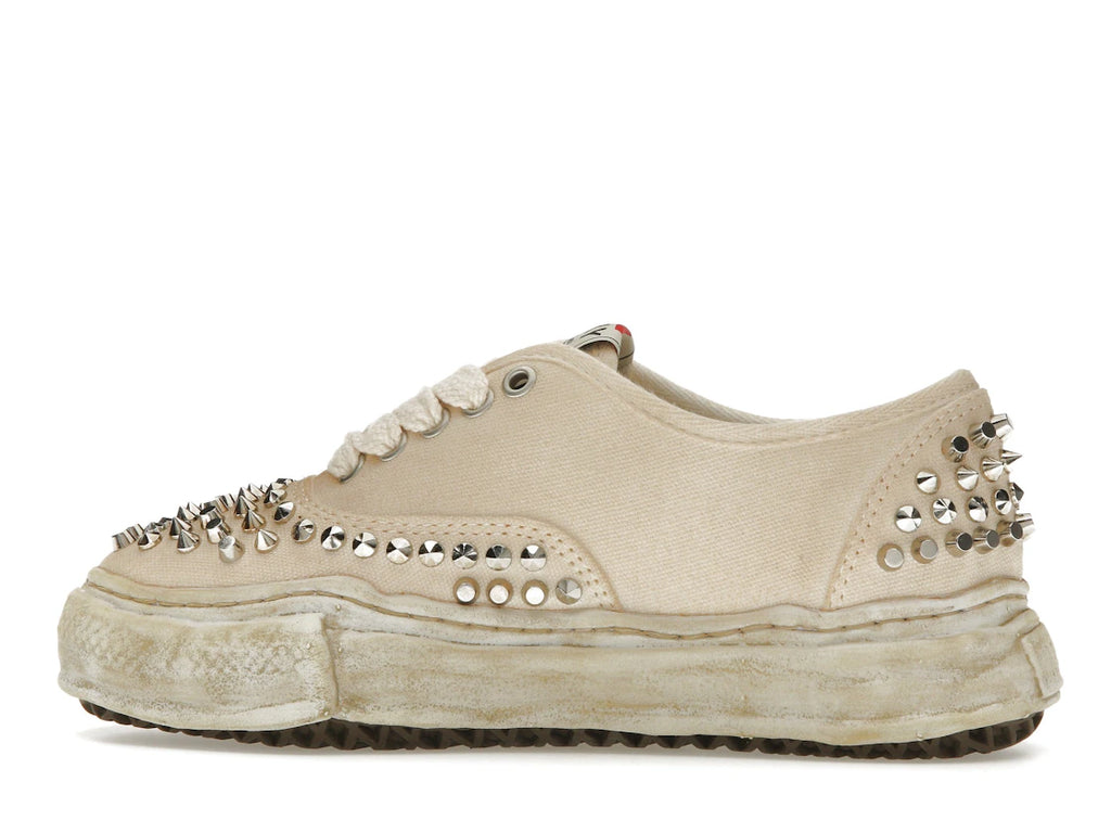 Maison Mihara Yasuhiro Baker OG Sole Studded Canvas Low White