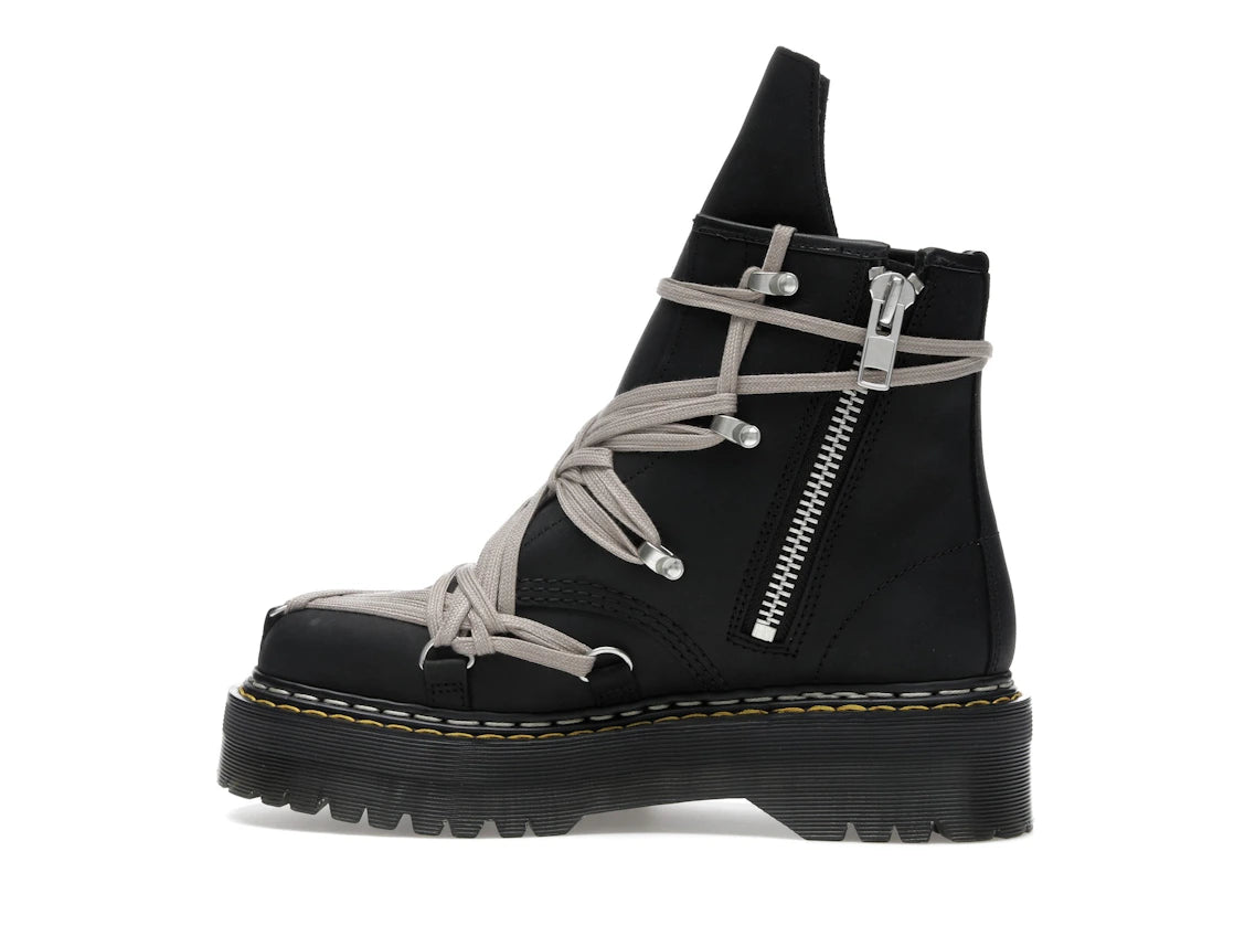 Dr. Martens 1460 DRKSHDW Quad Sole Mega Lace Boot Rick Owens Schwarz